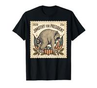 Jimothy for President 2028 Élection du Raton Laveur T-Shirt Graphique avec Valeur