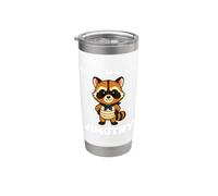 Jimothy Raccoon, c'est normal d'être bizarre Gobelet isotherme en acier inoxydable double paroi