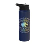 Jimothy Raccoon - « C'est pas grave d'être bizarre » - Trash Stainless Steel Insulated Water Bottle