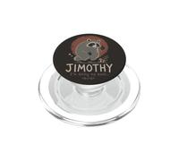 Jimothy Raccoon Citation drôle de nom Im Doing My Best PopSockets PopGrip pour MagSafe