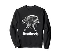 Jimothy Raccoon Zip My Spirit Animal Seattle Raccoon Meme Sweatshirt