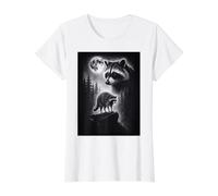 Jimothy Raton Laveur drôle Jimothy de Seattle T-Shirt Graphique avec Valeur, Femme, Blanc, L