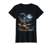 Jimothy Raton Laveur Loup Hurlant à la Lune forêt Meme T-Shirt Graphique avec Valeur
