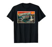 Jimothy Snoqualmie Falls Washington Carte Postale Vintage T-Shirt Graphique avec Valeur