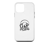Jimothy Stay Weird Retro Raton Laveur Animaux We Love Coque pour iPhone 12 Mini