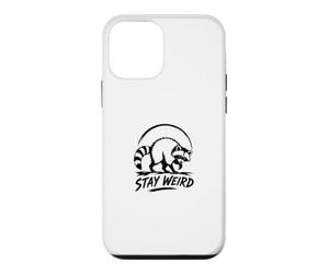Jimothy Stay Weird Retro Raton Laveur Animaux We Love Coque pour iPhone 12 Mini