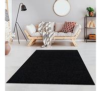 Fashion4Home Tapis de salon uni - Tapis uni pour chambre d'enfant, chambre à coucher, bureau, couloir et cuisine - Tapis à poils courts beige - Dimensions : 140 x 200 cm