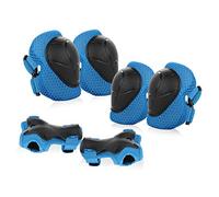 Jim's Store Protection Rollers Enfant Sets De Protection Skateboard Roller Sport Equipement 6 Pcs Protège-Poignet Coudière Genouillère pour Patinage Vélo Trottinette Roller Skateboard