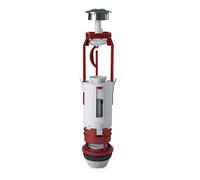 Jimten S-584 Mécanisme universel de chasse d'eau à double bouton économie d'eau 3/6 l Compatible avec les réservoirs à roche, gala, etc. Installation facile et hauteur réglable