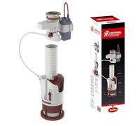 Jimten S-585 IR Mécanisme universel de chasse d'eau double volume avec bouton infrarouge IR et rechange Compatible avec les réservoirs Roca, Gala et plus encore