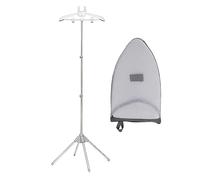 Jimtuze Cintre pour Vêtements À La Vapeur, Repassage À Vapeur en Tissu, Support Vapeur pour Vêtements, Porte-vêtements Portable, Accessoires Cintre Vapeur en Tissu sur Pied pour Défroisseur À u