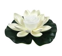 Jimtuze Lanterne Solaire pour Extérieur, Piscine Flottantes Lumières À Piles, Lumière Fleur Flottante LED Fleur Lampe Flottante Étanche pour Bassin/Jardin/Piscine/Fonta