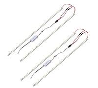 jimwhen Lot de 2 kits de rénovation magnétiques LED de 1,2 m, 2 kits de rénovation LED de 1,2 m, 36 W, 5 000 K, super lumineux 5 400 lm, 0-10 V à intensité variable, remplacement fluorescent T8 T10