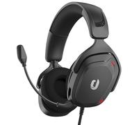 JIMYIU Gaming Headset for PS5 PS4 Xbox Series X|S One PC, Wired Gaming Headset with 3.5 mm Jack with Microphone Noise Cancelling for Laptop and Mac, Black (Casque Filaire)