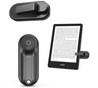 JIMZOO K3 Tourne-page pour liseuses Kindle Paperwhite Oasis Kobo, déclencheur d'appareil photo à distance et vidéo, tourneur de page à distance pour iPad, tablettes, lecture de romans avec dragonne et