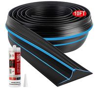 Jin&Bao Bande d'étanchéité universelle pour seuil de porte de garage, 3 m, en caoutchouc étanche pour garage avec 1 joint d'étanchéité (bleu)