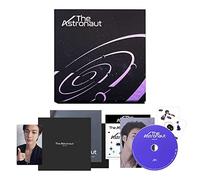 JIN - JIN of BTS - [The Astronaut] (VERSION 01) Out Cover + Photobook + CD + Lyric Card + Postcard + Graphic Sticker + Seal Sticker + Photocard + Poster + 2 Extra Photocards