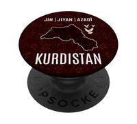 Jin Jiyan Azadî, Kurdistan Nowruz, Rojava, J'aime Le Kurdistan PopSockets PopGrip Adhésif