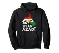 Jin Jiyan Azadî, Kurdistan Nowruz, Rojava, J'aime Le Kurdistan Sweat à Capuche