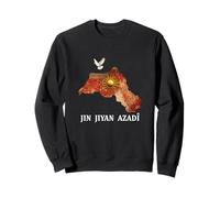 Jin Jiyan Azadî, Kurdistan Nowruz, Rojava, J'aime Le Kurdistan Sweatshirt