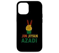 Jin Jiyan Azadi Women Life Freedom Slogan des Femmes kurdes Coque pour iPhone 12/12 Pro