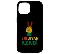 Jin Jiyan Azadi Women Life Freedom Slogan des Femmes kurdes Coque pour iPhone 15