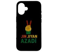 Jin Jiyan Azadi Women Life Freedom Slogan des Femmes kurdes Coque pour iPhone 16