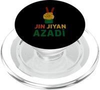 Jin Jiyan Azadi Women Life Freedom Slogan des Femmes kurdes PopSockets PopGrip pour MagSafe