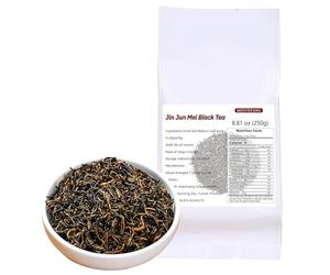 Jin Jun Mei Black Tea 250g Golden Junmei Loose Leaf with Gold Tips Hong Cha Perfect Morning Tea