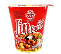 Jin Ramen Cup d'Ottogi Mild et Spicy 65g/Bol - Offres de 6, 12 et 18 Bols - Livraison Gratuite France (12, Spicy)