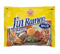 JIN RAMEN Nouilles instantanées coréennes légèrement pimentées 120/Sachet 6 sachets