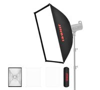 Jinbei Boîte à lumière Rectangulaire Pliable à Montage Bowens 60 x 90cm avec Diffuseurs et Sac de Transport pour Flashs de Studio et Projecteurs Vidéo