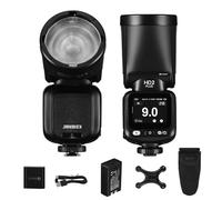 JINBEI HD-2 PLUS TTL Flash professionnel Speedlite 100 W construit comme Master & Slave Lampe de modélisation LED 2 en 1 avec écran tactile (HD2 Plus)