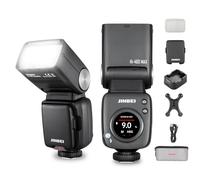 JINBEI Hi-460MAX Flash Écran Tactile innovant à Cadran Batterie au Lithium 2000 mAh, Temps de Recyclage de 0,05 à 1,7 s, Griffe Universelle (Hi460MAX)