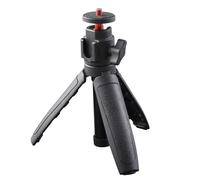 JINBEI MT-28 Mini treppiede per Luce Video a LED Con attacco a Vite da 1/4, Piccolo treppiede da Viaggio per vlogging Con Testa a sfera regolabile, supporto per treppiede da tavolo