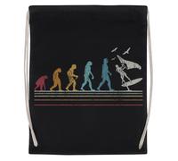 Jinbetee Evolution Du Wingfoil Pour Les Surfeurs Sac De Sport Noir Sac De Sport Réutilisable En Coton Avec Cordon De Serrage Black Gym Bag Cotton Reusable Drawstring Sport Bag