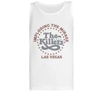 Jinbetee Itm Star Imploding The Mirage T-Shirt Blanc sans Manches pour Femmes