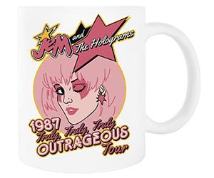 Jinbetee Jem And The Holograms Tour Mug Blanc Ceraminc Gobelet à Boire