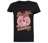 Jinbetee Jem and The Holograms Tour T-Shirt Noir À Manches Courtes pour Femmes
