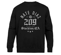 JINBETEE Kill Or Be Killed - Nate Diaz Pull Ras du Cou Unisexe Noir