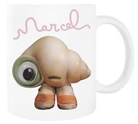 Jinbetee Marcel The Shell Avec Des Chaussures En Action Réelle Mug Blanc Ceraminc Gobelet à Boire