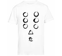 Jinbetee Sept Samouraïs T-Shirt Blanc À Manches Courtes pour Hommes