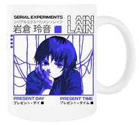 Jinbetee Serial Experiments Lain Darker Mug Blanc Ceraminc Gobelet à Boire