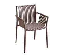JINBIXIANGDJKS Chaise De Jardin en Plastique Simple Et Empilable for La Maison, Les Loisirs, Le Magasin De Thé Au Lait, Le Balcon Ou L'extérieur(Gray)
