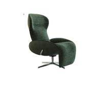 JINBIXIANGDJKS Fauteuil Inclinable for Pause Déjeuner en Apesanteur, Fauteuil De Salon, Canapé Simple Rotatif, Fauteuil De Loisirs(Green)