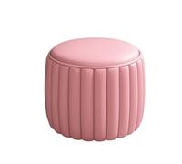 JINBIXIANGDJKS Tabouret Bas De Salon À Domicile, Table Basse De Haute Qualité, Canapé, Chaise Robuste Et Durable, Chaise À Langer(Pink30*30cm)