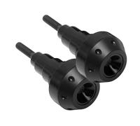 JINCANXIANG Curseur Anti-Collision pour Yamaha FZ1 FZ6 FZ8 Cadre Curseur Côté Pare-Chocs Moto Chute Protecteur Crash Guard(Black)