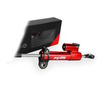 JINCANXIANG pour Yamaha FZ25 2017 2018 2019 2020 2021 2022 2023 CNC Stabilisateur Amortisseur de Direction Moto Accessoires Dispositif Anti-tremblement(Damper 5)