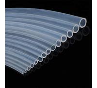 JINchao-tuyau en plastique transparent Tuyau en caoutchouc de silicone transparent transparent de 1 m / 5m / 10m / 10m, 4/5/6/07/14/9/10/11/12/14/16 mm de diamètre de sortie, tube silicone flexible Tu