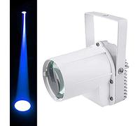 jindaaudio Projecteurs pin spot, 3W Spotlight LED Blanche Faisceau, Disco Pinspot Lumière pour Boules à facettes